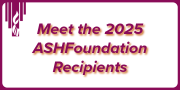 2025 ASHFoundation Award Recipients