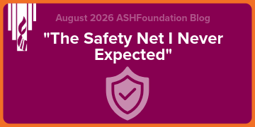 Blog: The Safety Net I Never Expected