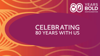 Celebrating 80 years with us