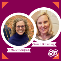 Natalie Douglas and Susan Browning